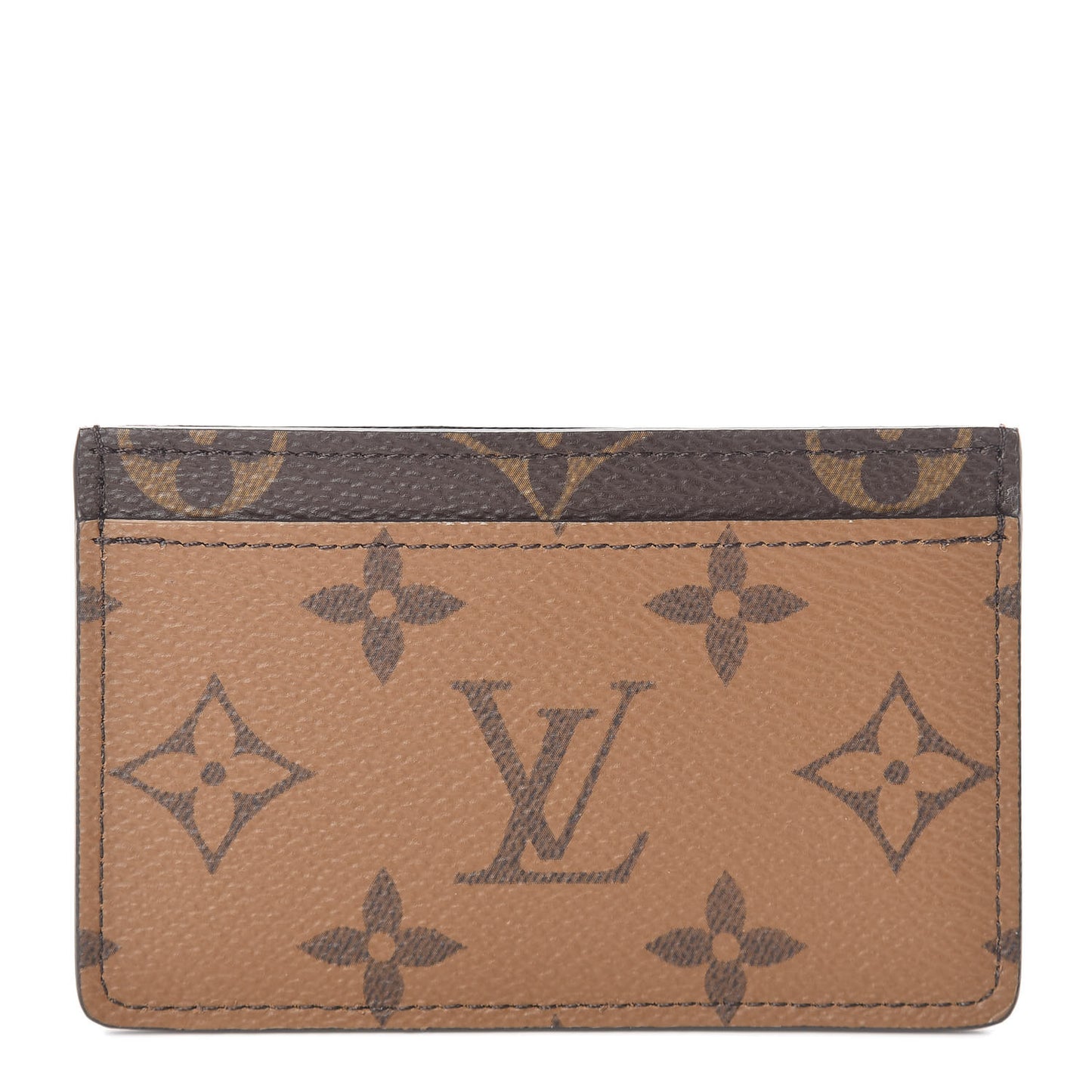 Reverse Monogram Card Holder
