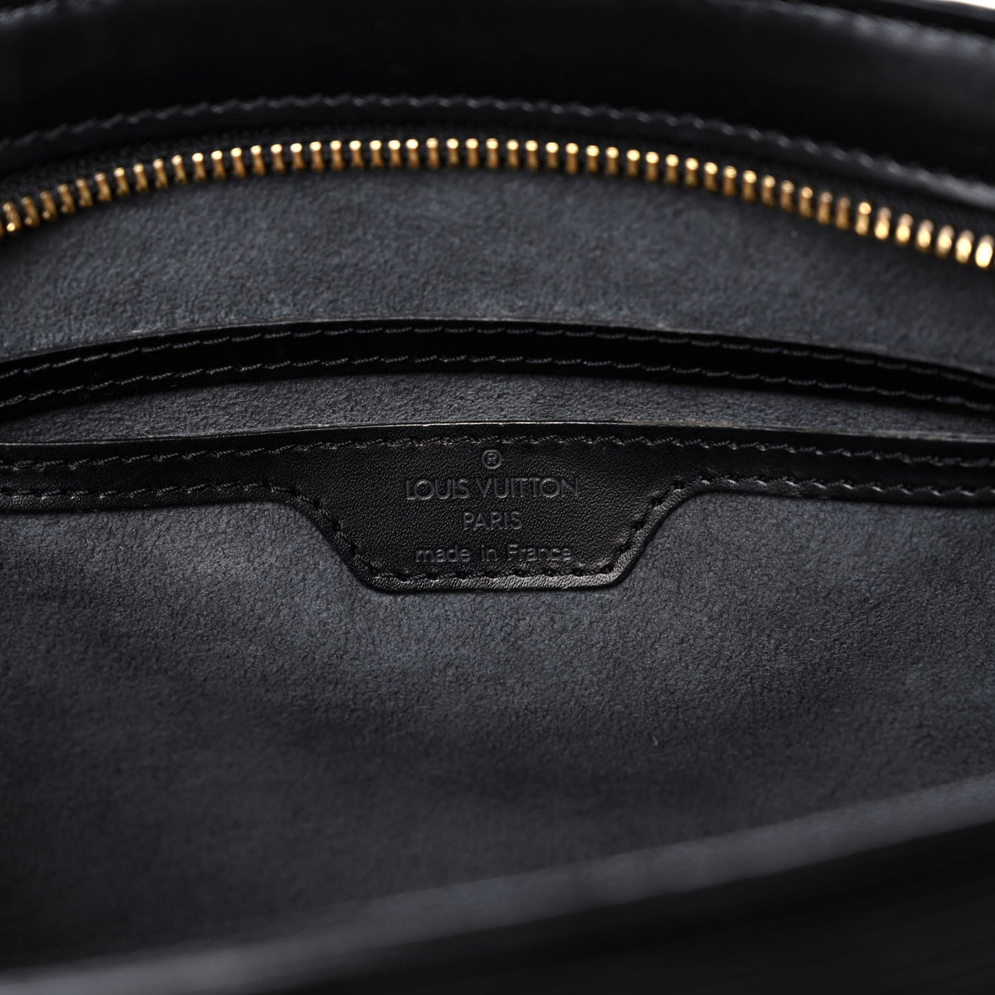 Epi Saint Jacques PM Long Straps Black