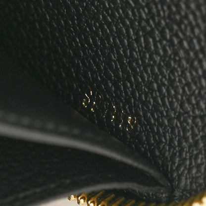 Louis Vuitton Empreinte Zippy Wallet Black 9 of 13