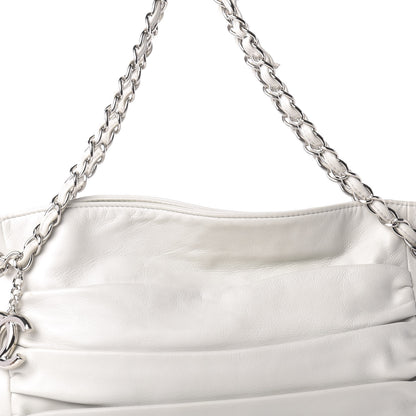 Chanel Lambskin Large Sharpei Bag White 10 of 10