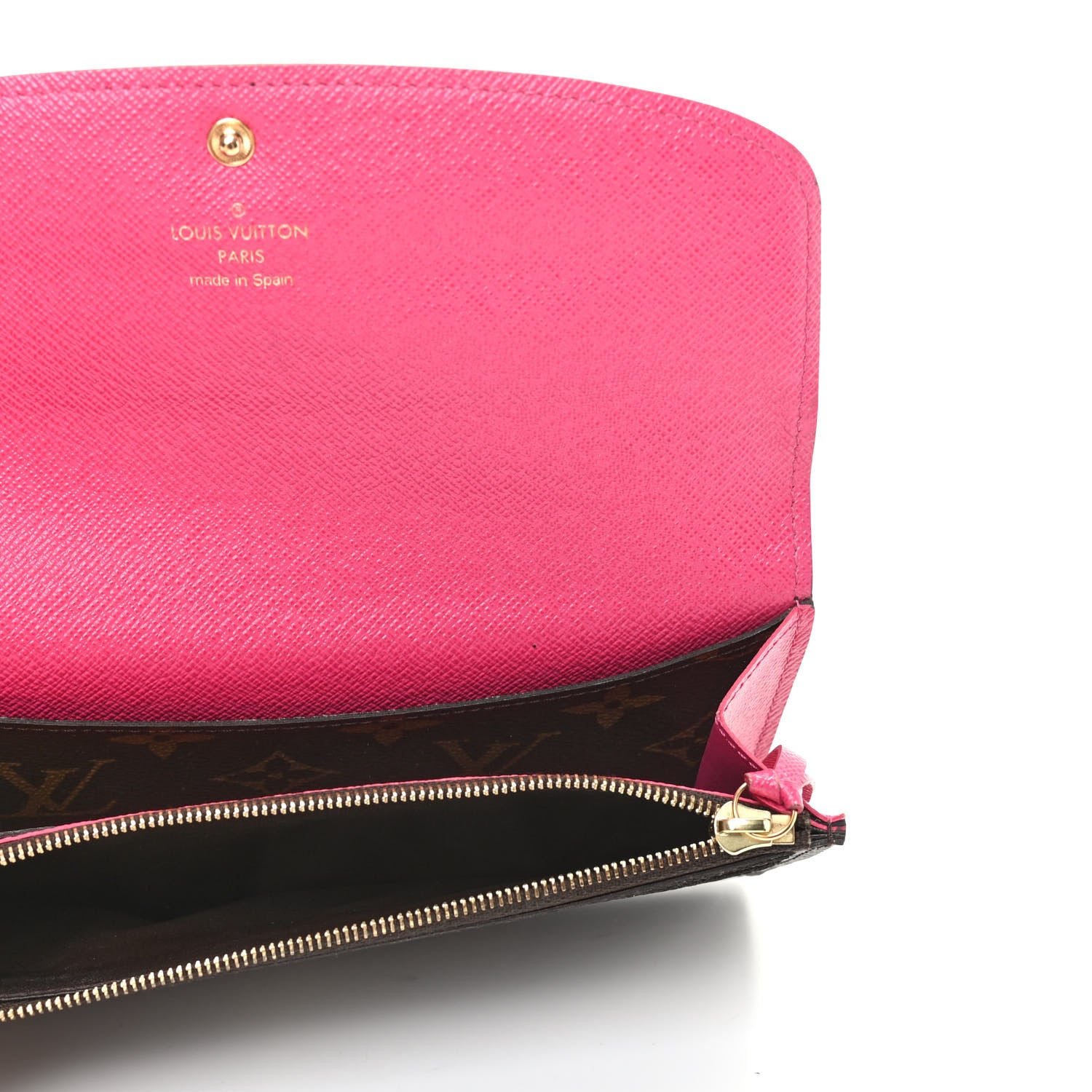 Louis Vuitton Monogram Emilie Wallet Hot Pink 5 of 7