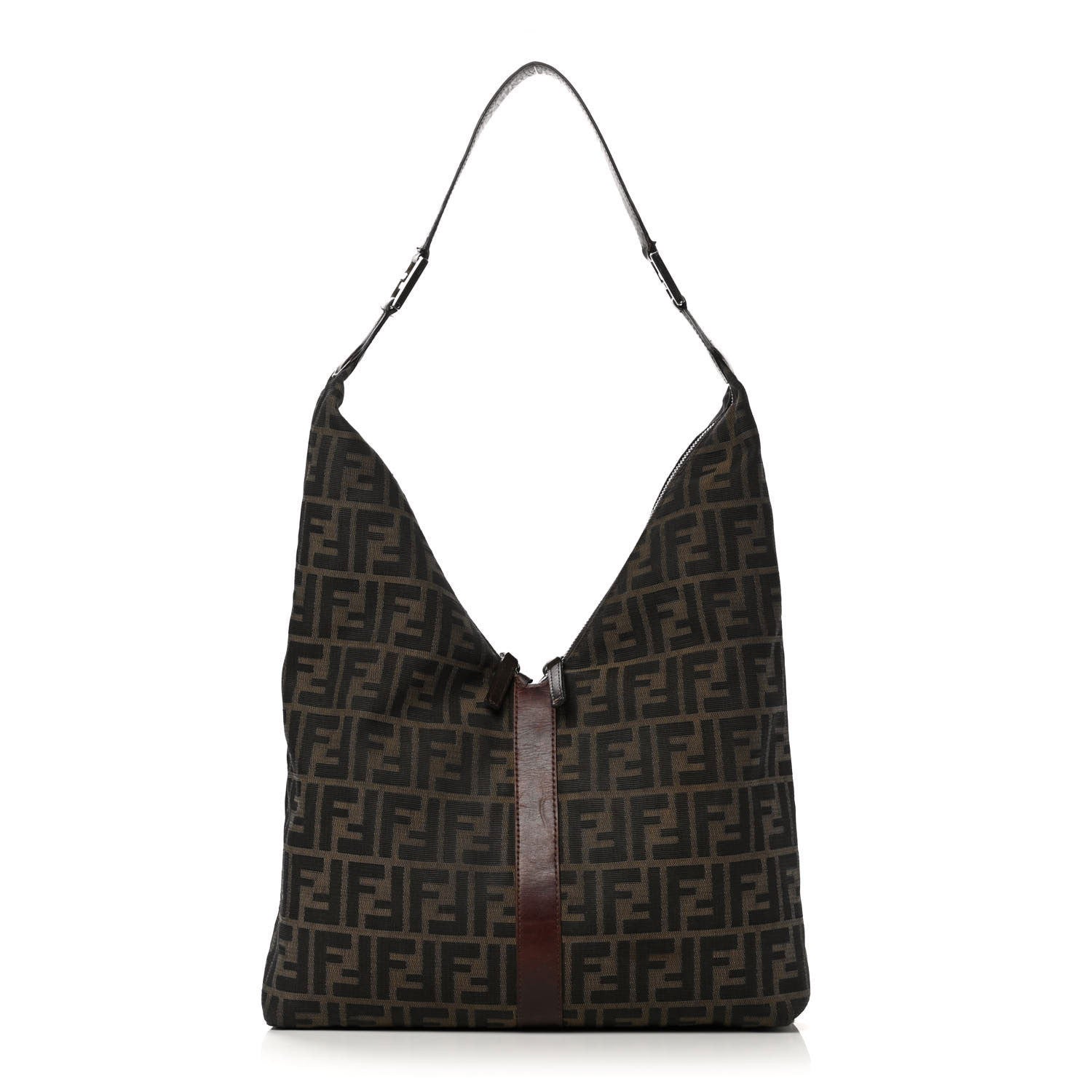 Fendi Zucca Hobo Tobacco 1 of 20