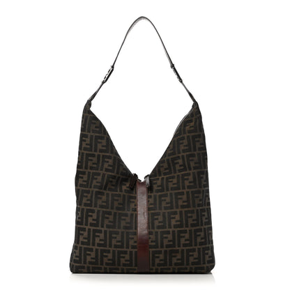 Fendi Zucca Hobo Tobacco 1 of 20