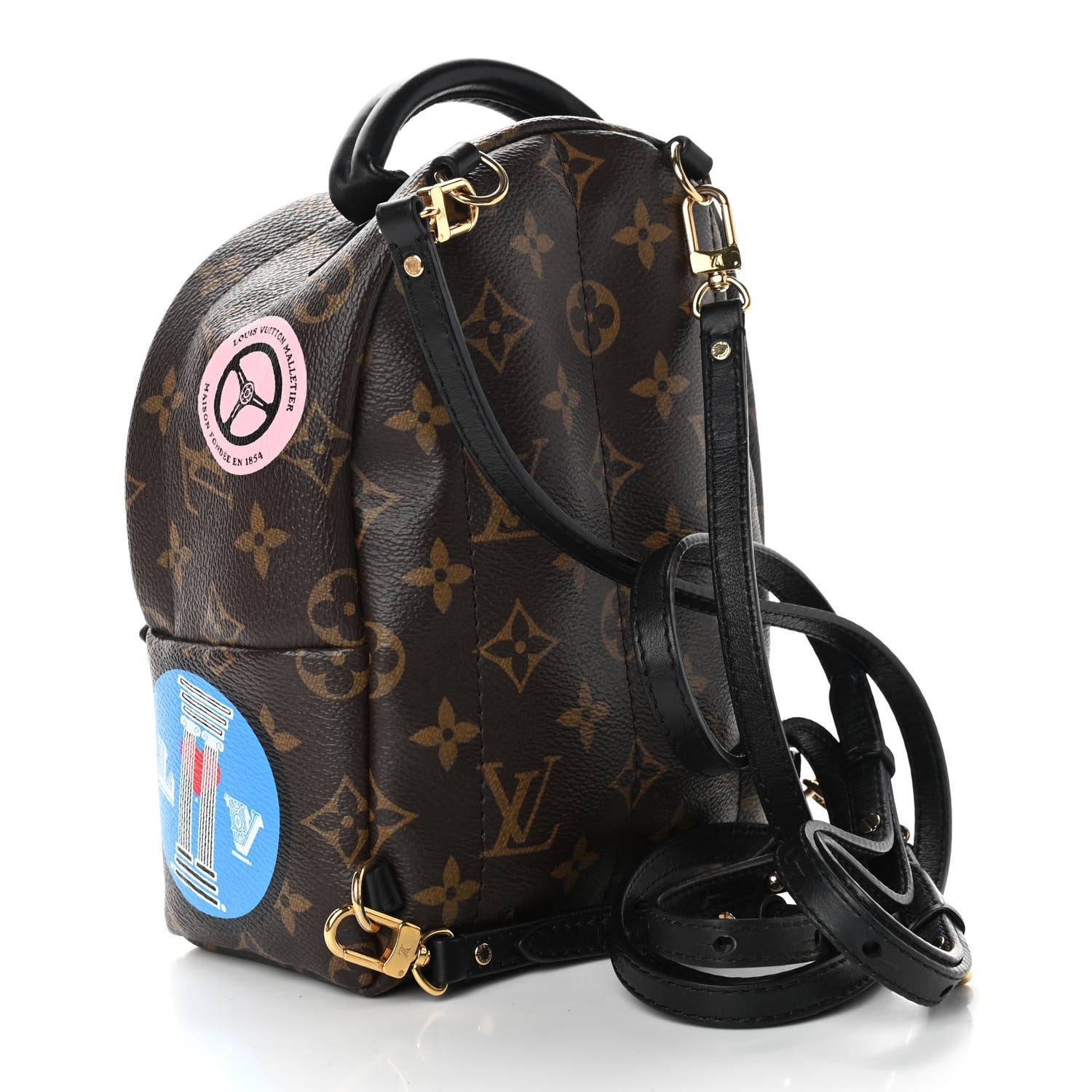 Louis Vuitton Monogram World Tour Palm Springs Backpack Mini 3 of 9