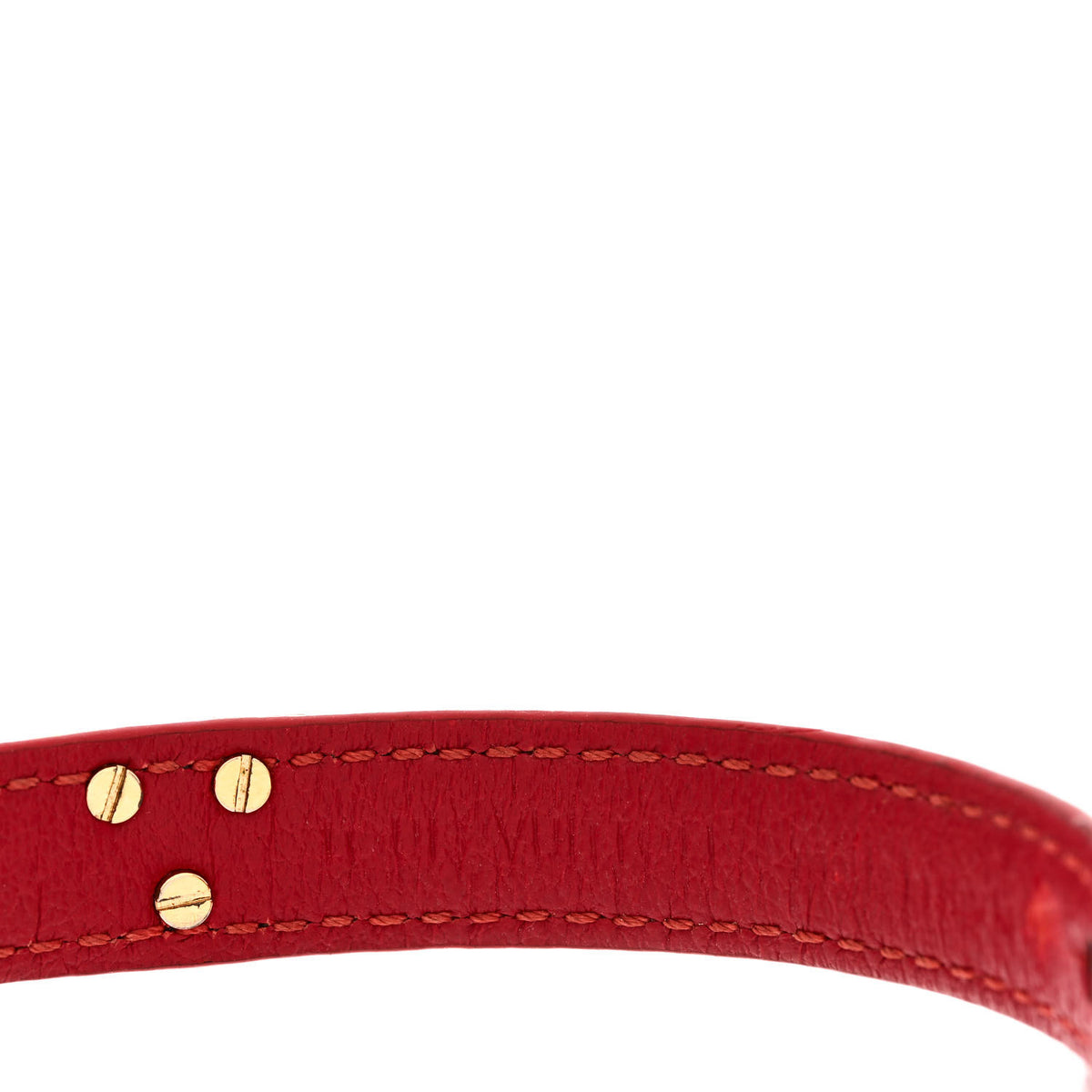 Louis Vuitton Monogram Essential V Bracelet Rouge 4 of 8