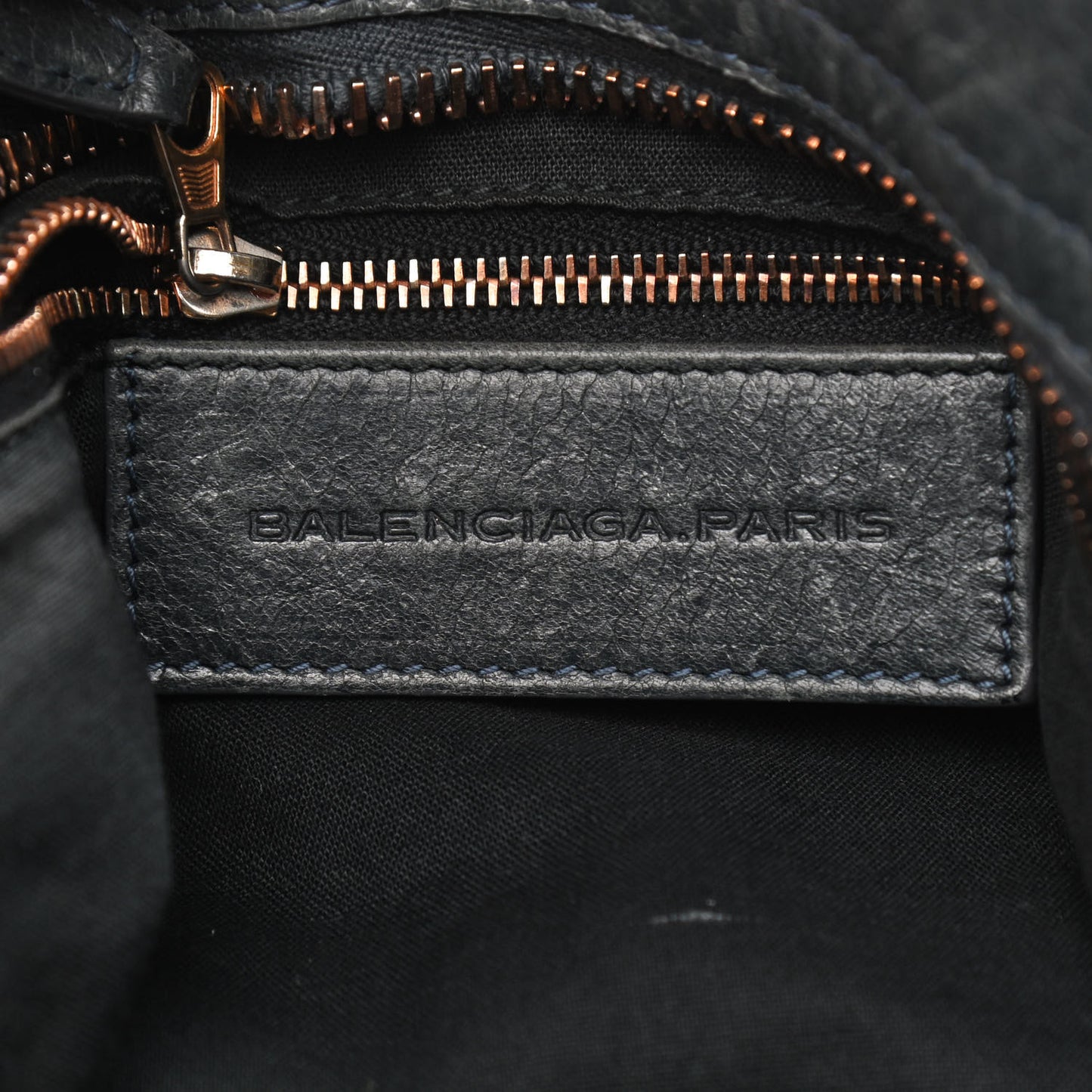 Agneau Giant 21 Rose Gold Hardware City Anthracite