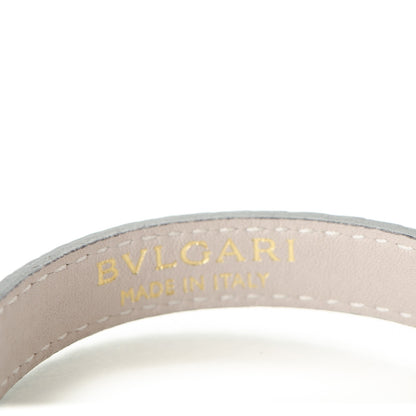Bulgari Karung Snakeskin Malachite Serpenti Forever Bracelet S Black 4 of 7