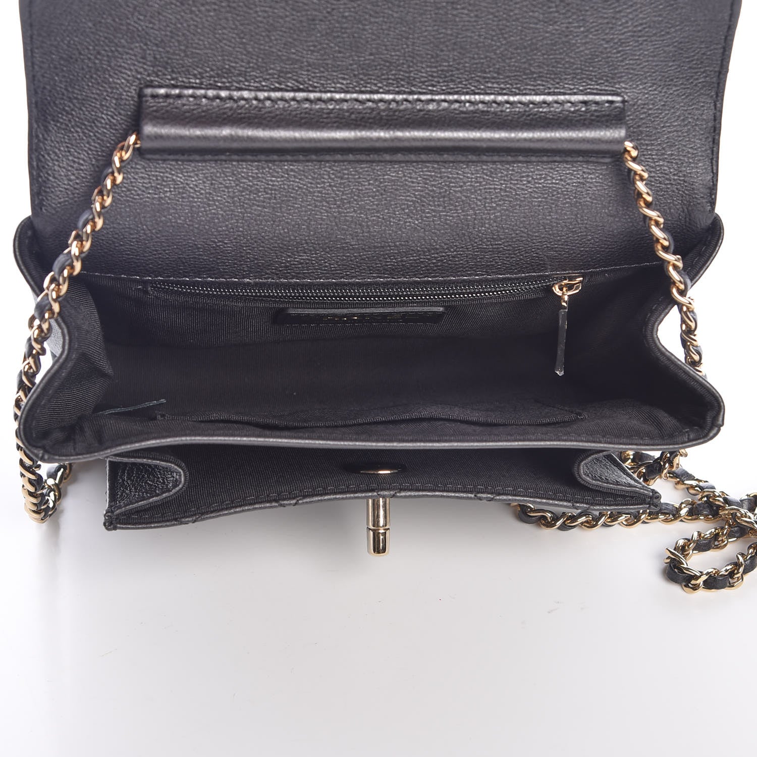 Chanel Calfskin Quilted Smart Pocket Crossbody Bag Black 5 of 8