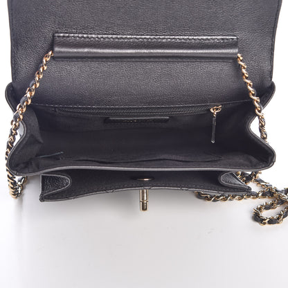 Chanel Calfskin Quilted Smart Pocket Crossbody Bag Black 5 of 8