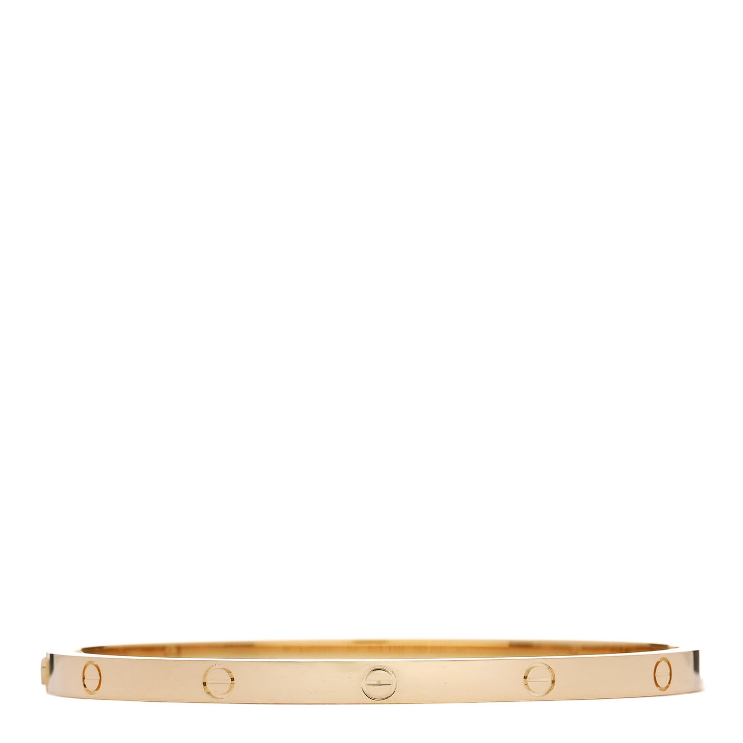 18K Yellow Gold Small LOVE Bracelet 16