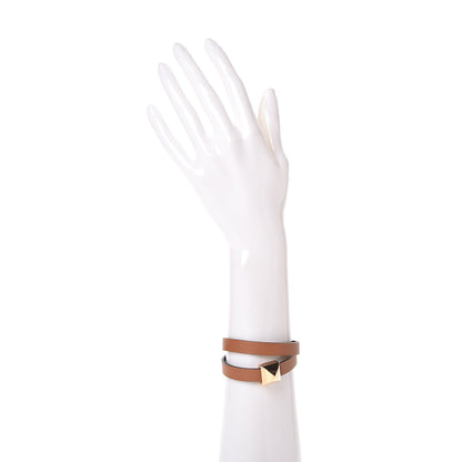Hermes Swift Medor Infini Double Wrap Bracelet T3 Black Gold 2 of 8
