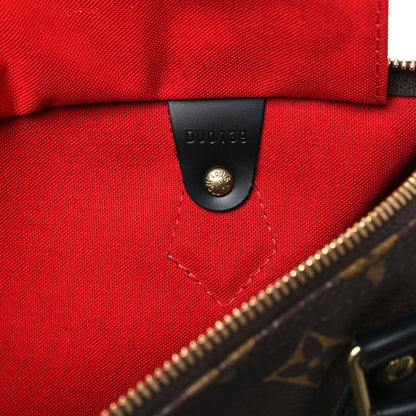 Louis Vuitton Monogram My World Tour Speedy Bandouliere 30 Black 6 of 10