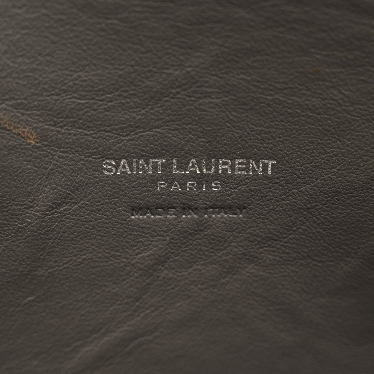 Saint Laurent Grained Calfskin Small Sac De Jour Fog 6 of 19