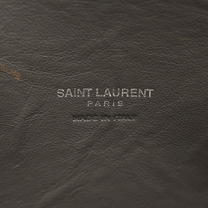 Saint Laurent Grained Calfskin Small Sac De Jour Fog 6 of 19