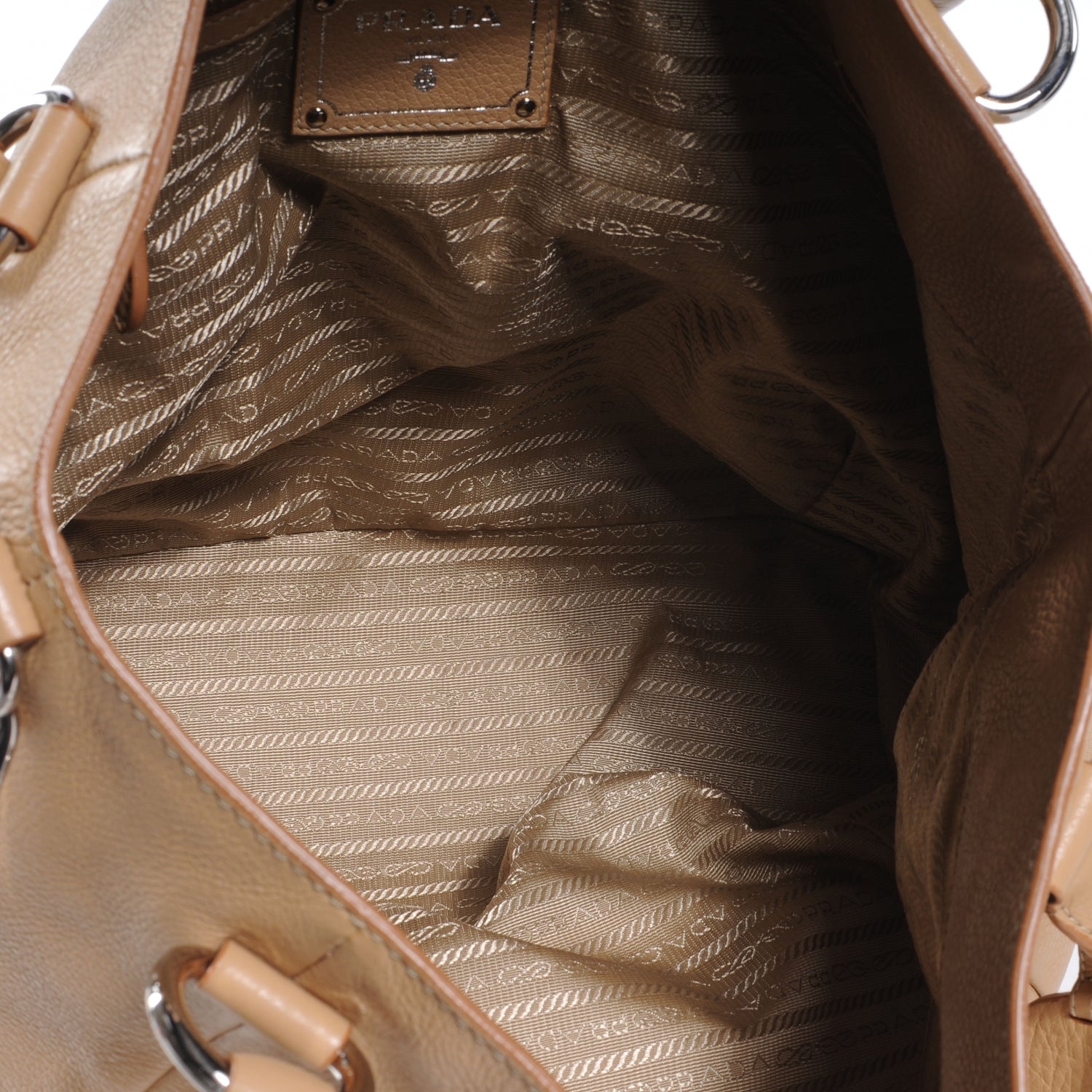 Prada Vitello Daino Tote Sughero 7 of 11