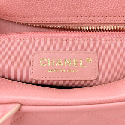 Chanel Caviar Quilted Small Bowler Pink 6 of 11