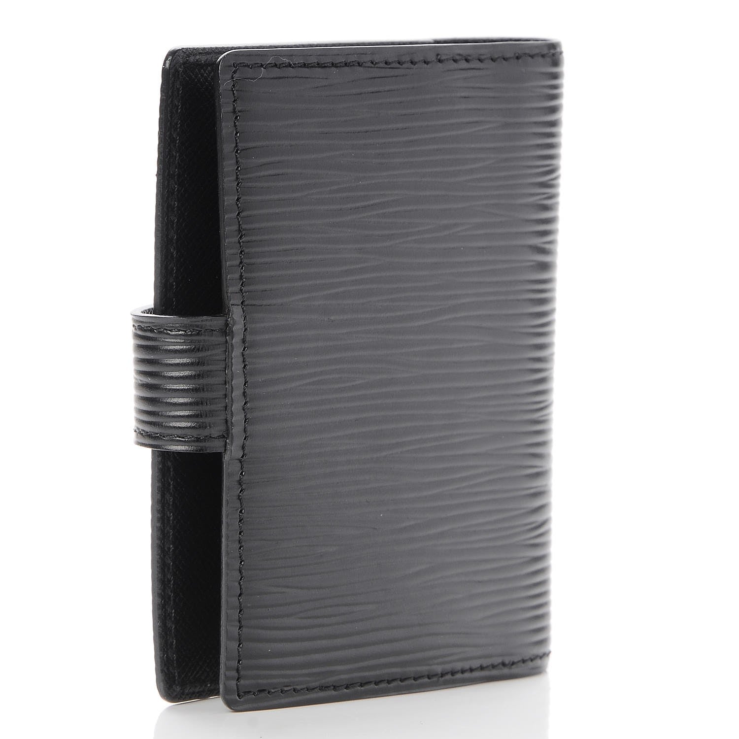 Louis Vuitton Epi Mini Agenda Cover Black 3 of 7