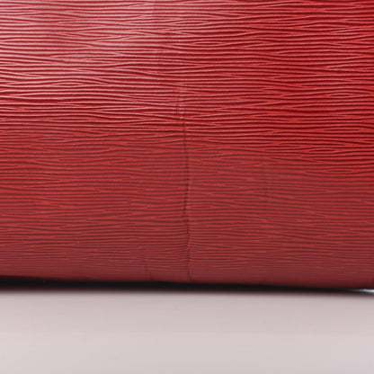 Louis Vuitton Epi Speedy 35 Castillan Red 12 of 18