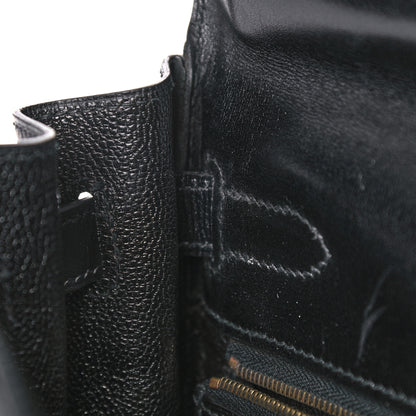 Hermes Box Kelly Retourne 32 Black 14 of 21
