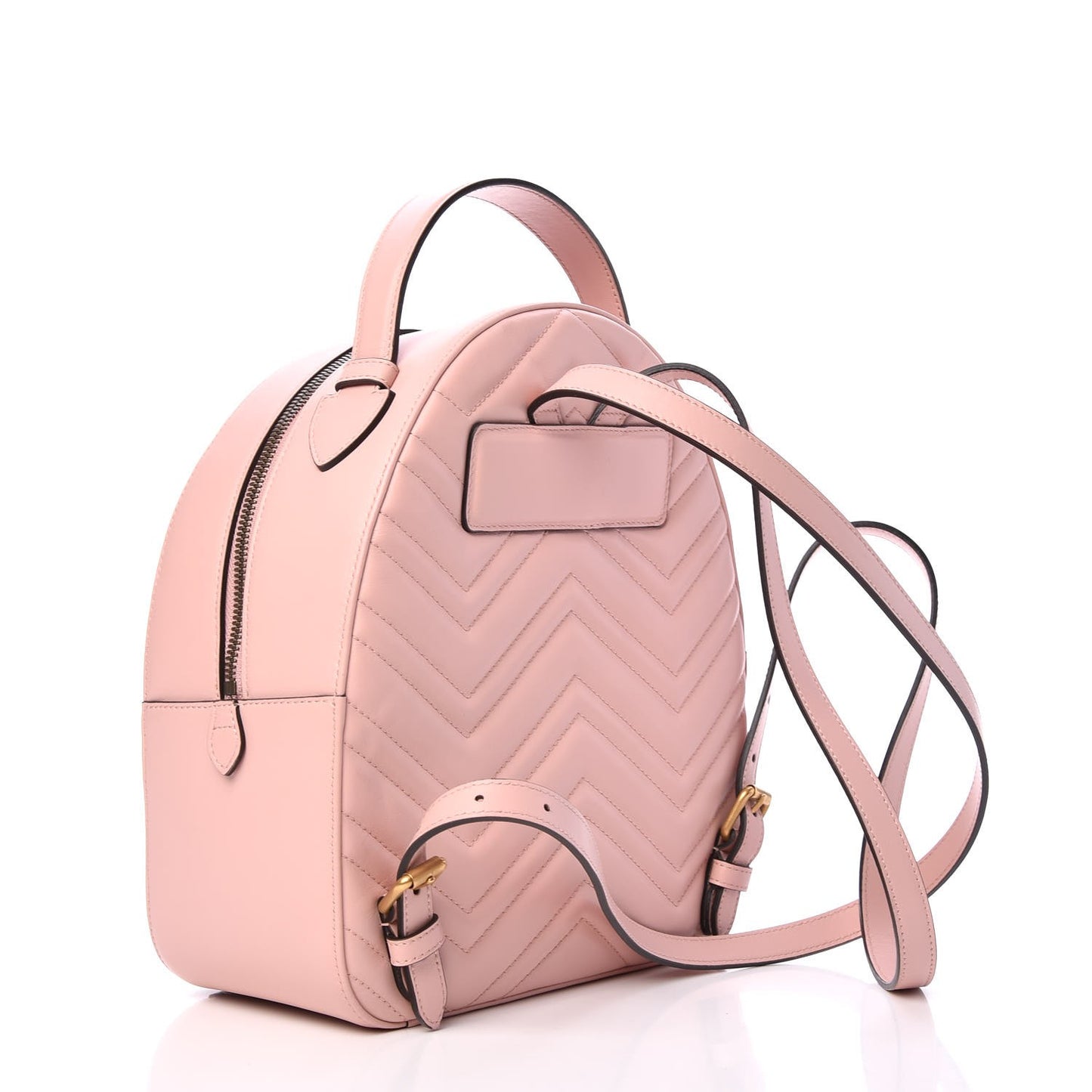 Calfskin Matelasse GG Marmont Dome Backpack Perfect Pink