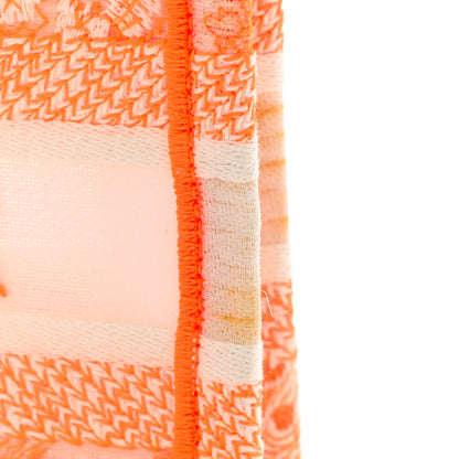 Christian Dior Canvas Embroidered Mini Toile De Jouy Book Tote Orange 13 of 17