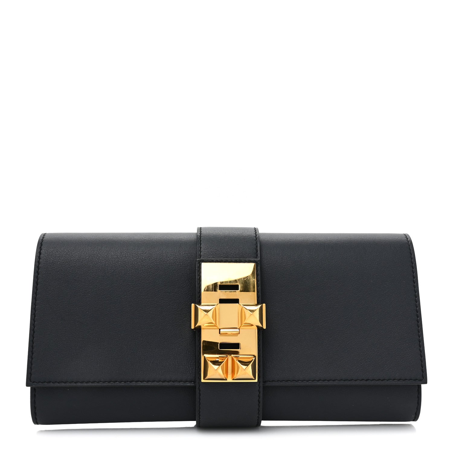 Hermes Swift Medor 23 Clutch Bleu Nuit 1 of 11