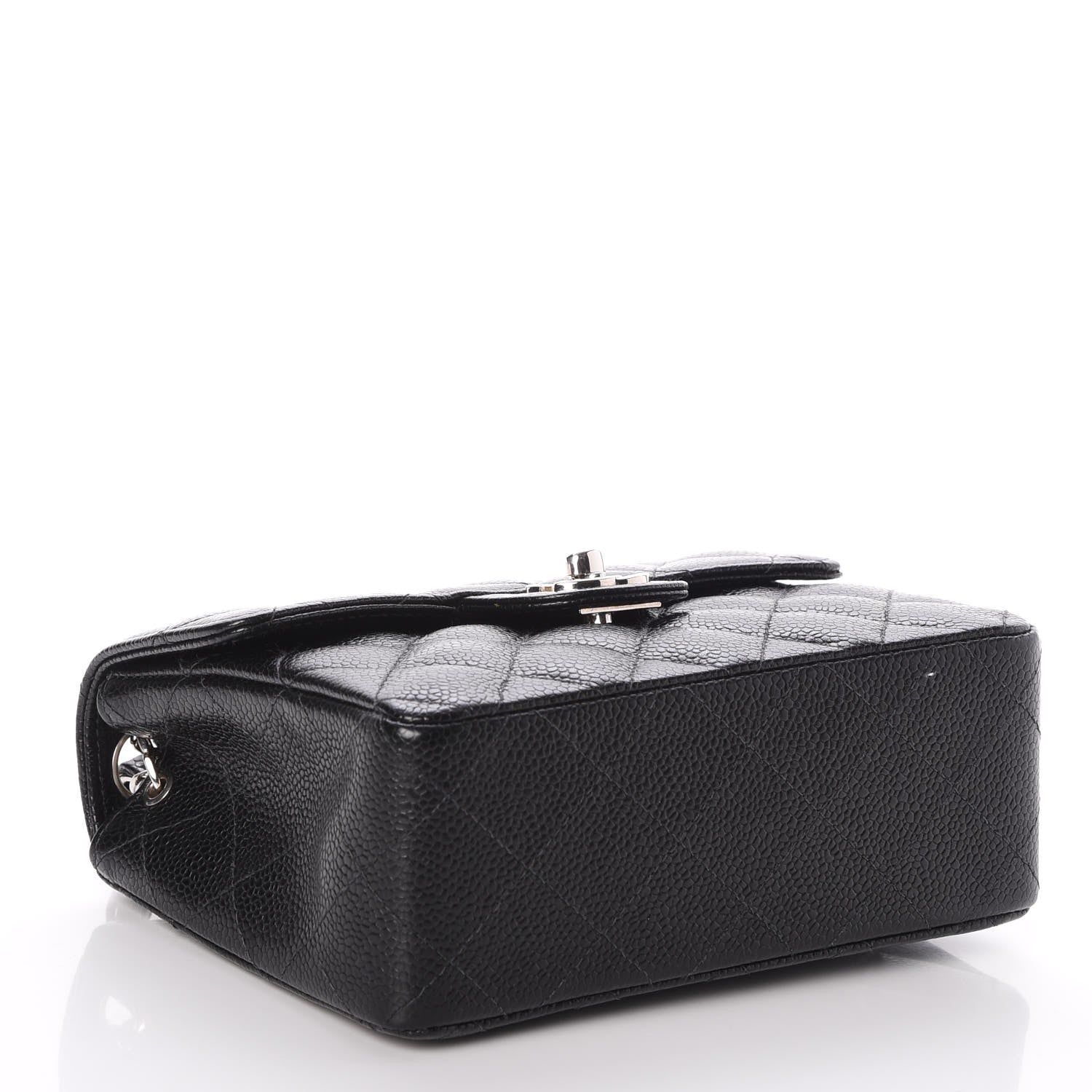 Chanel Caviar Quilted Mini Square Flap Black 4 of 8