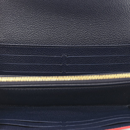 Louis Vuitton Empreinte Sarah Wallet NM Marine Rouge 5 of 8