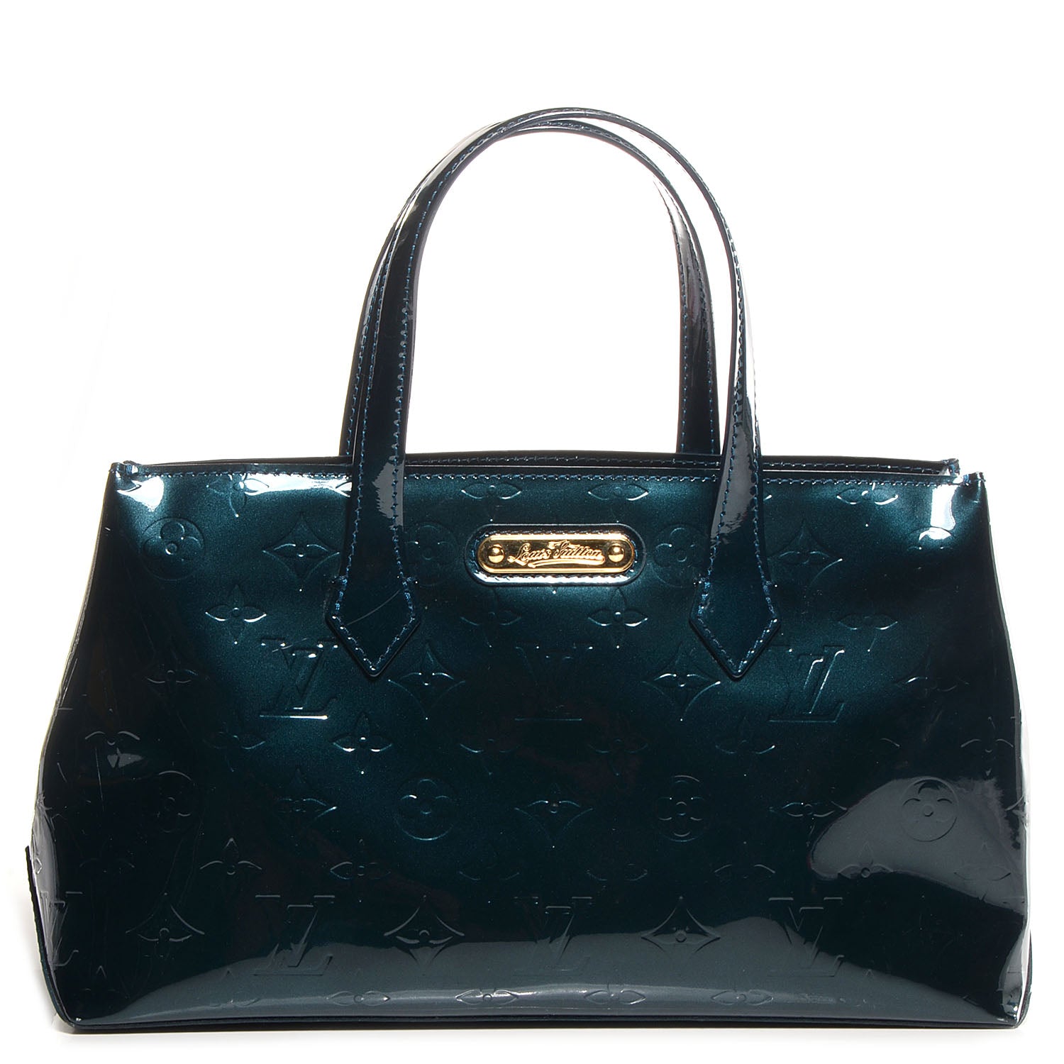 Louis Vuitton Vernis Wilshire PM Blue Nuit 1 of 7