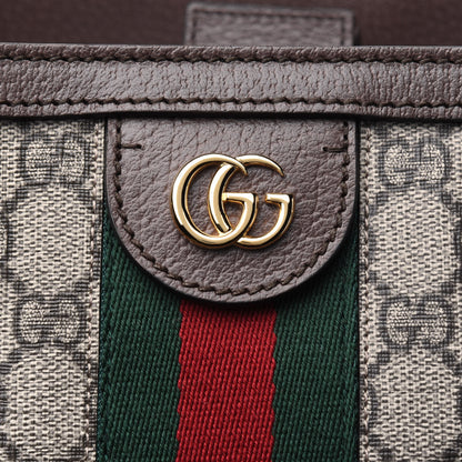 Gucci GG Supreme Monogram Medium Ophidia Shopping Tote Brown 11 of 11