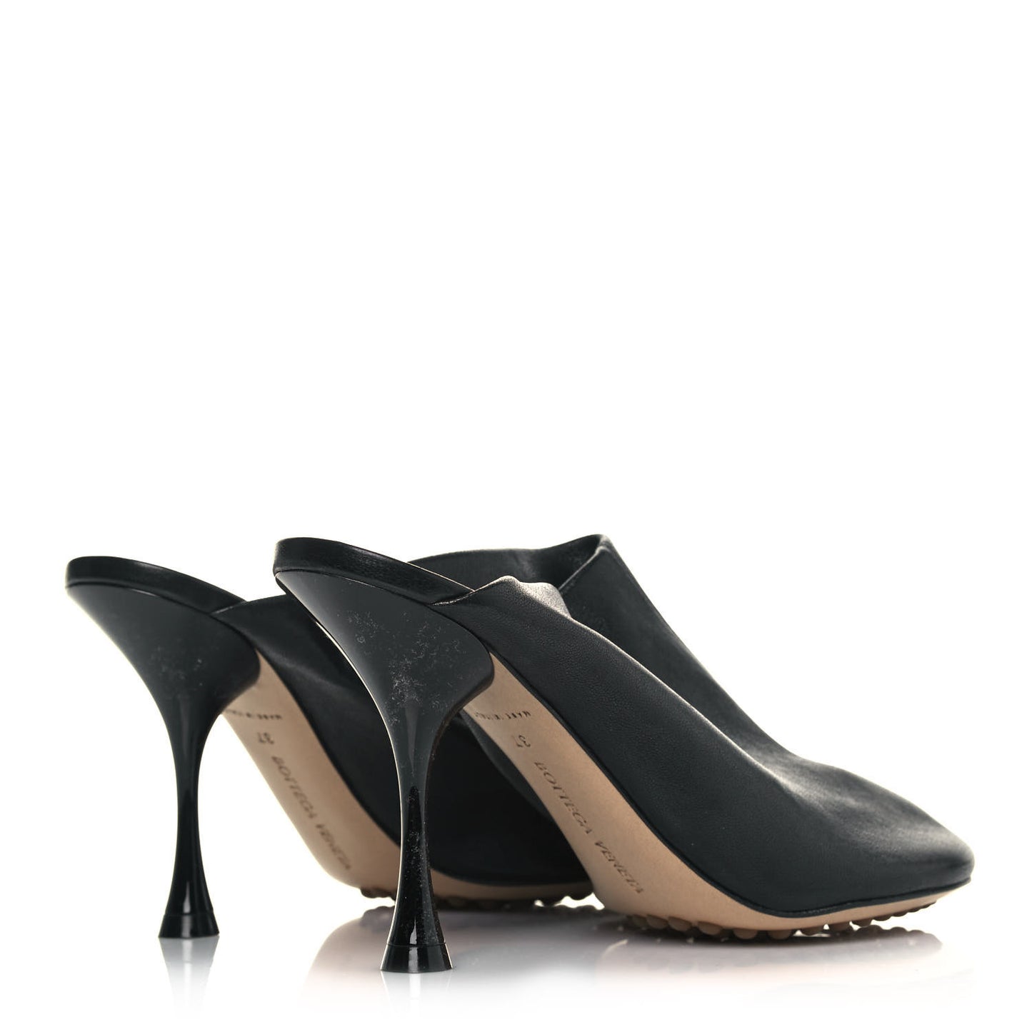 Stretch Nappa Dot Pumps 37 Black