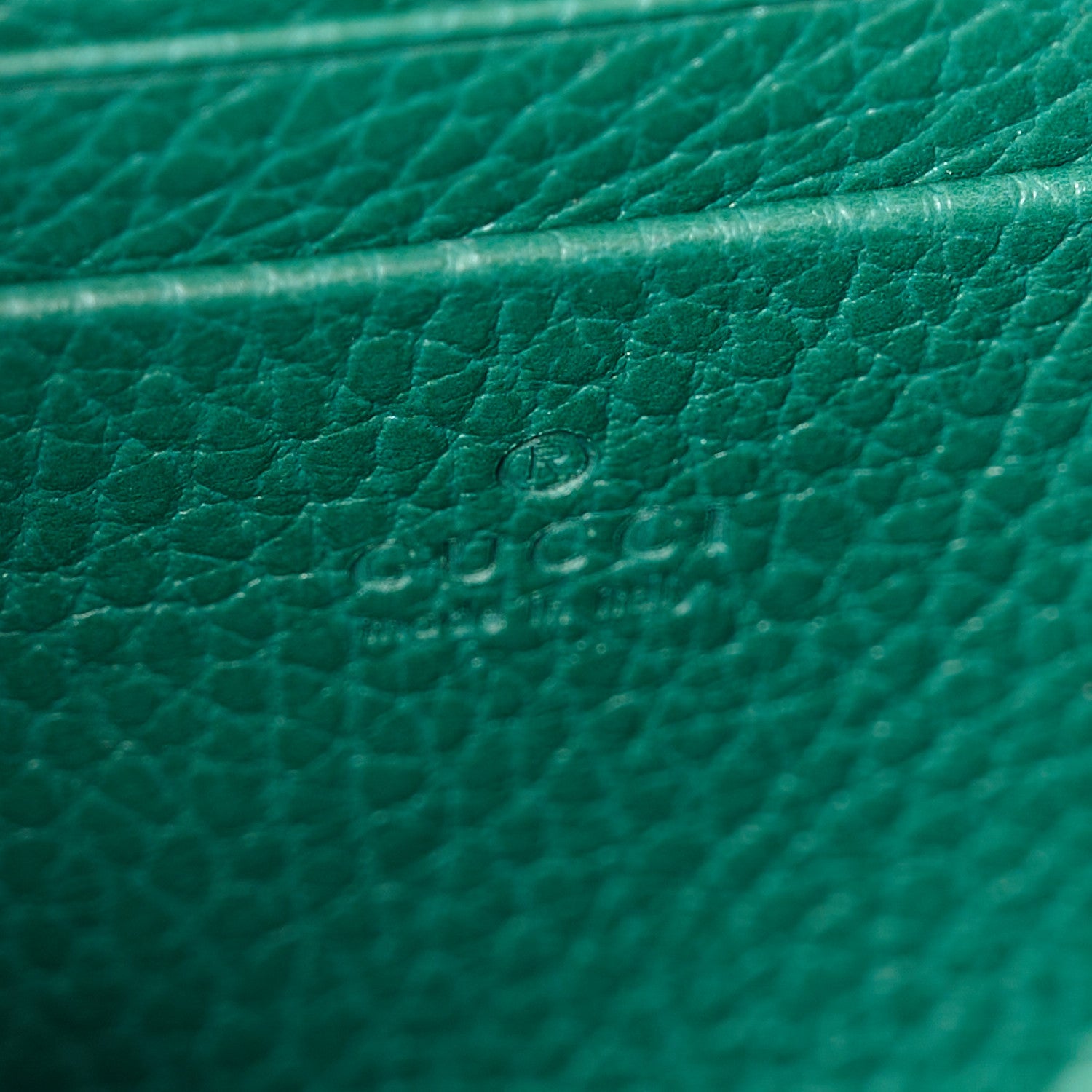 Gucci Calfskin Mini Dionysus Chain Wallet Emerald 6 of 11