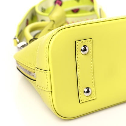 Louis Vuitton Epi Jacquard Alma BB Yellow Citron 8 of 9