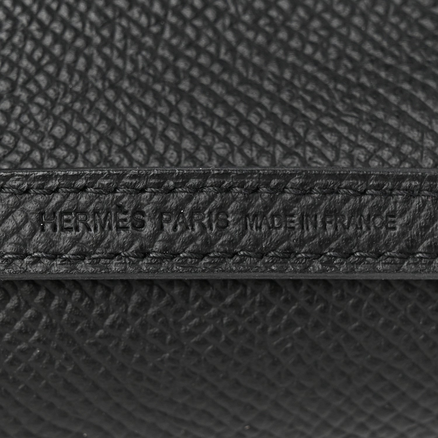 Hermes Epsom Kelly Wallet To Go Black 7 of 12