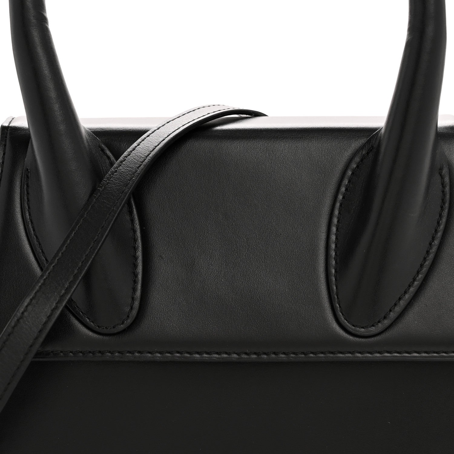 Jacquemus Smooth Calfskin Le Grand Chiquito Black 7 of 12