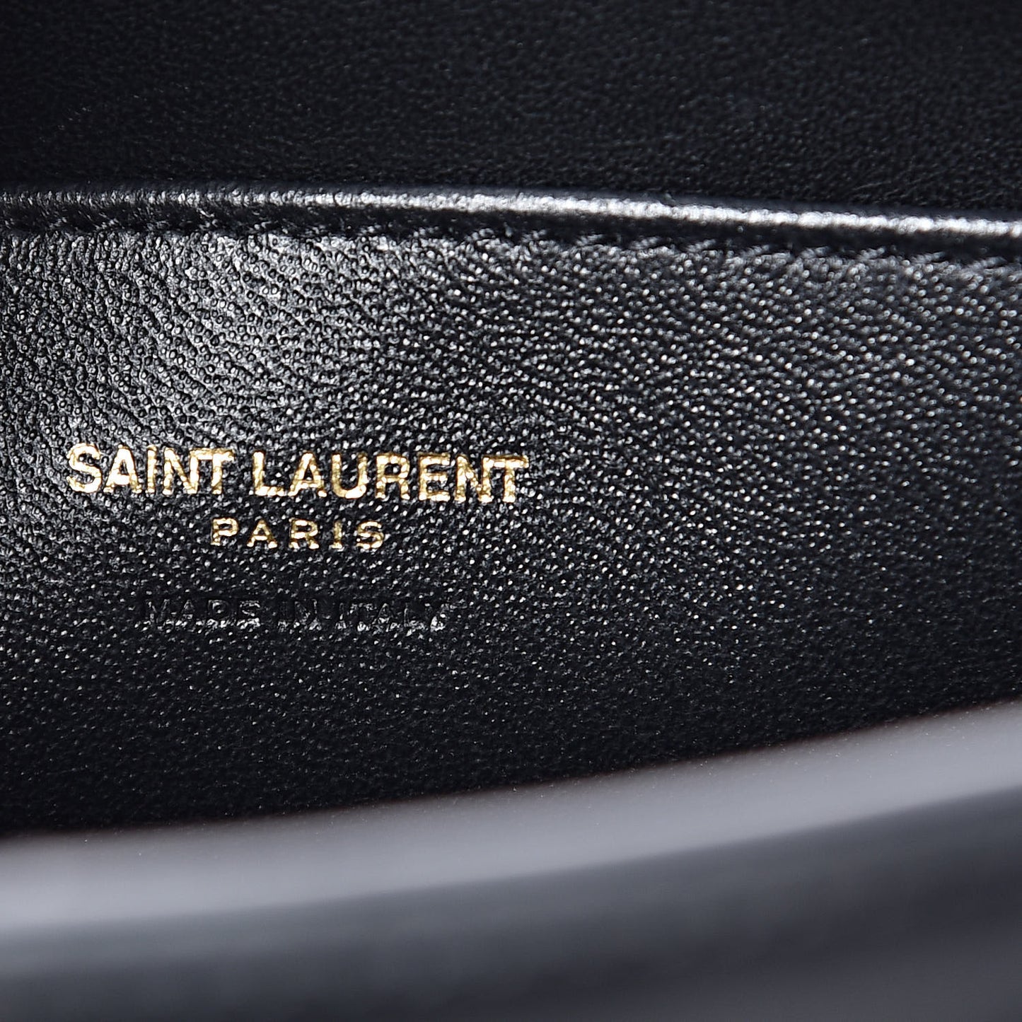 Calfskin Monogram Baby Cabas Black