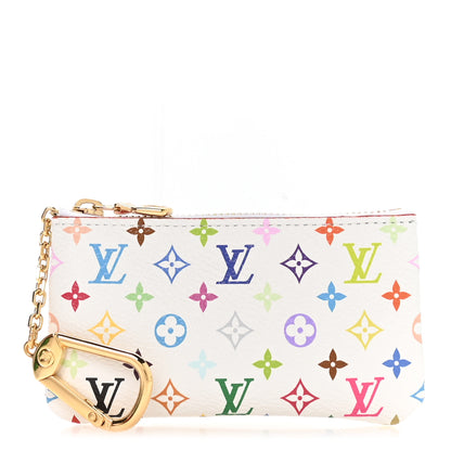 Louis Vuitton LV X TM Monogram Multicolor Key Pouch White 1 of 8