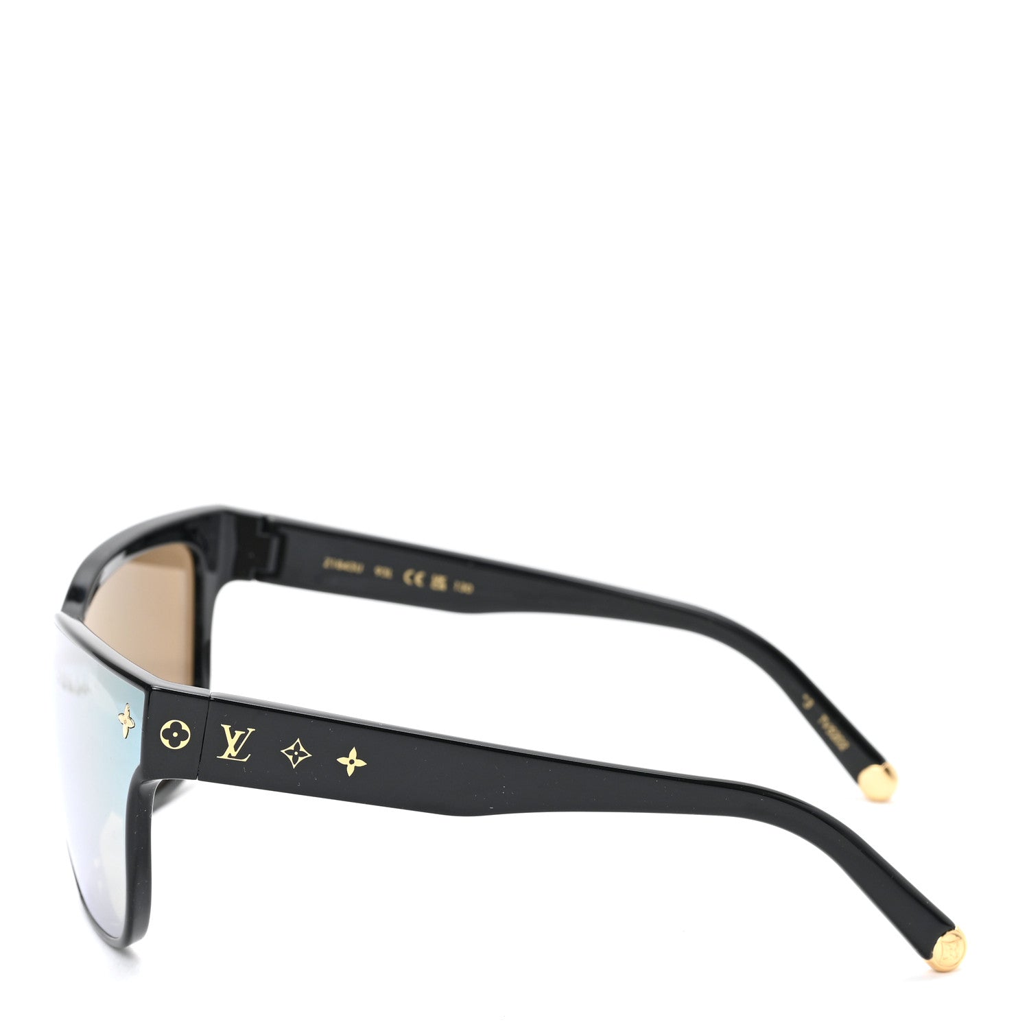 Louis Vuitton Nylon LV Shadow Square Sunglasses Z1843U Black 3 of 6
