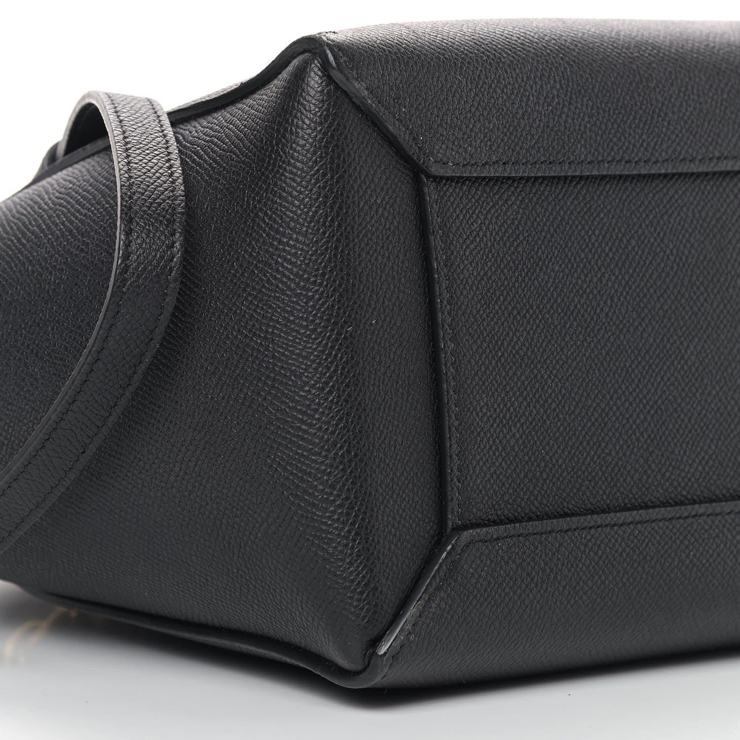Celine Grained Calfskin Micro Belt Bag Black 9 of 13