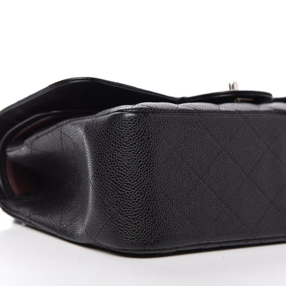 Chanel Caviar Quilted Jumbo Double Flap Black 6 of 10