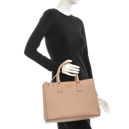 Prada Saffiano Lux Large Tote Cammeo 2 of 7
