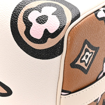 Louis Vuitton Monogram Giant Wild At Heart Speedy Bandouliere 25 Creme 9 of 11