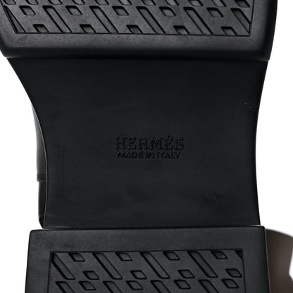 Hermes Calfskin Veo Ankle Boots 37 Black 6 of 8