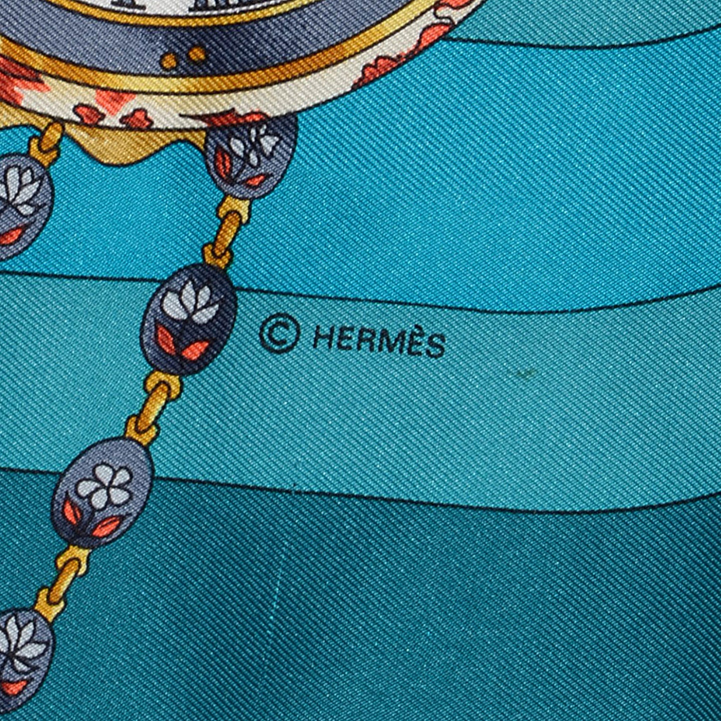 Silk La Ronde des Heures Scarf 90