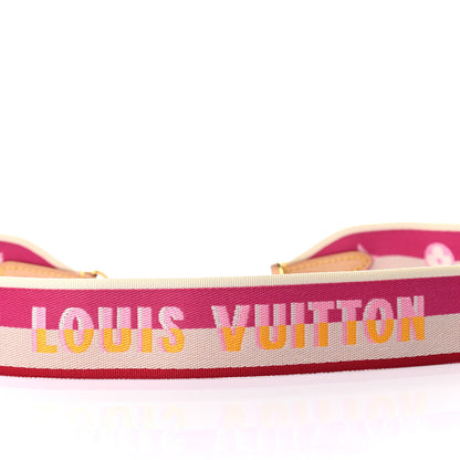 Louis Vuitton Jacquard Speedy Bandouliere 20 Shoulder Strap Fuchsia 4 of 4