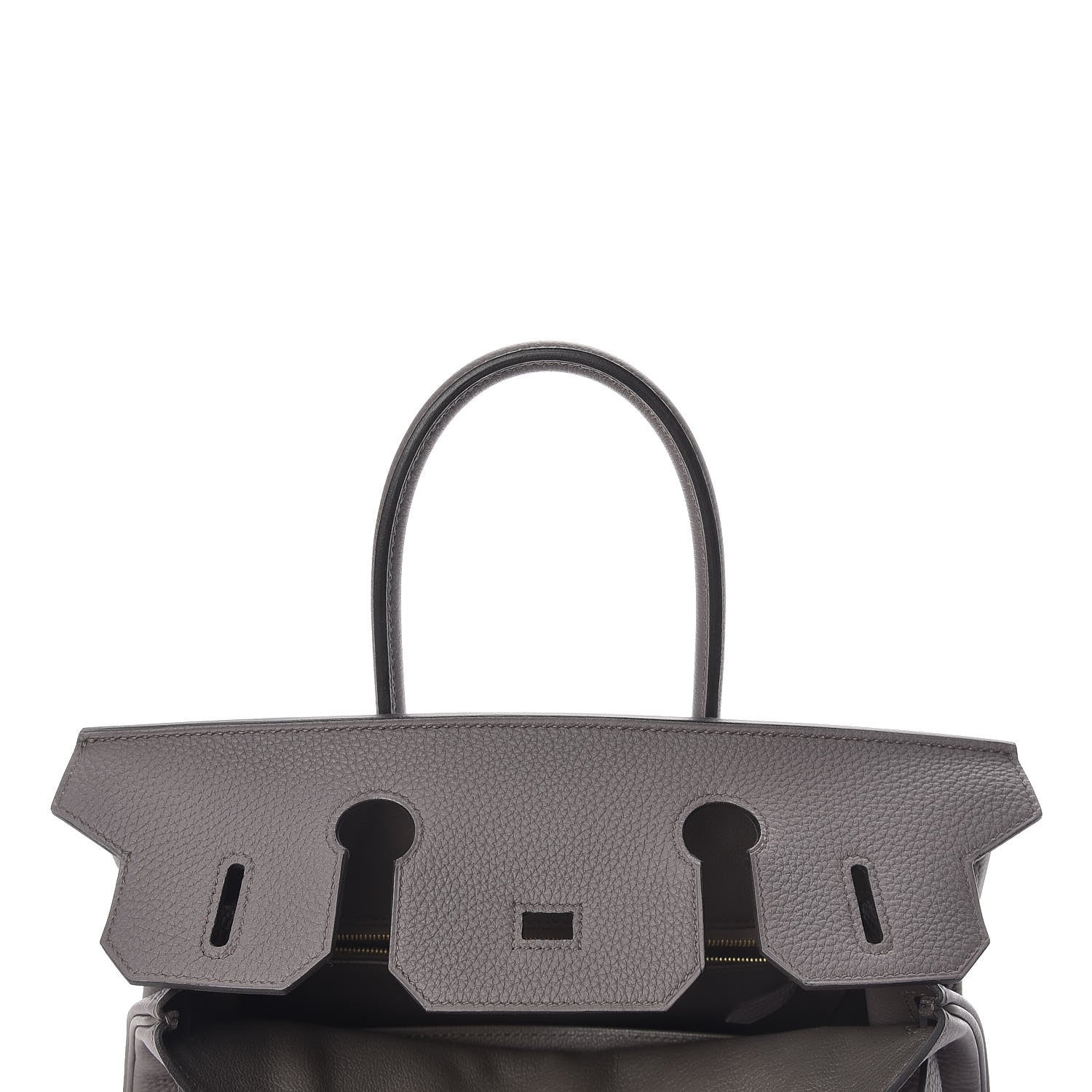 Hermes Togo Birkin 30 Etain 17 of 33