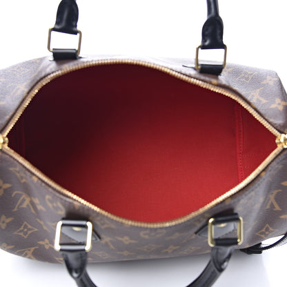 Louis Vuitton Monogram My World Tour Speedy Bandouliere 30 Black 5 of 10