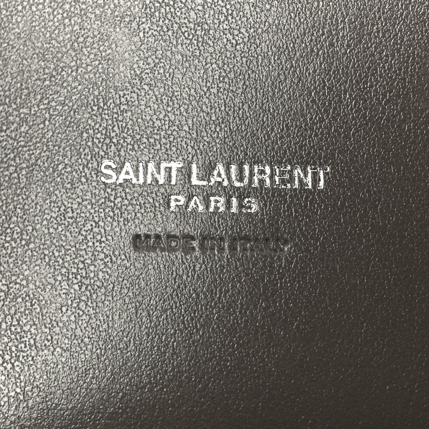 Saint Laurent Grained Calfskin Baby Sac De Jour Taupe 6 of 10