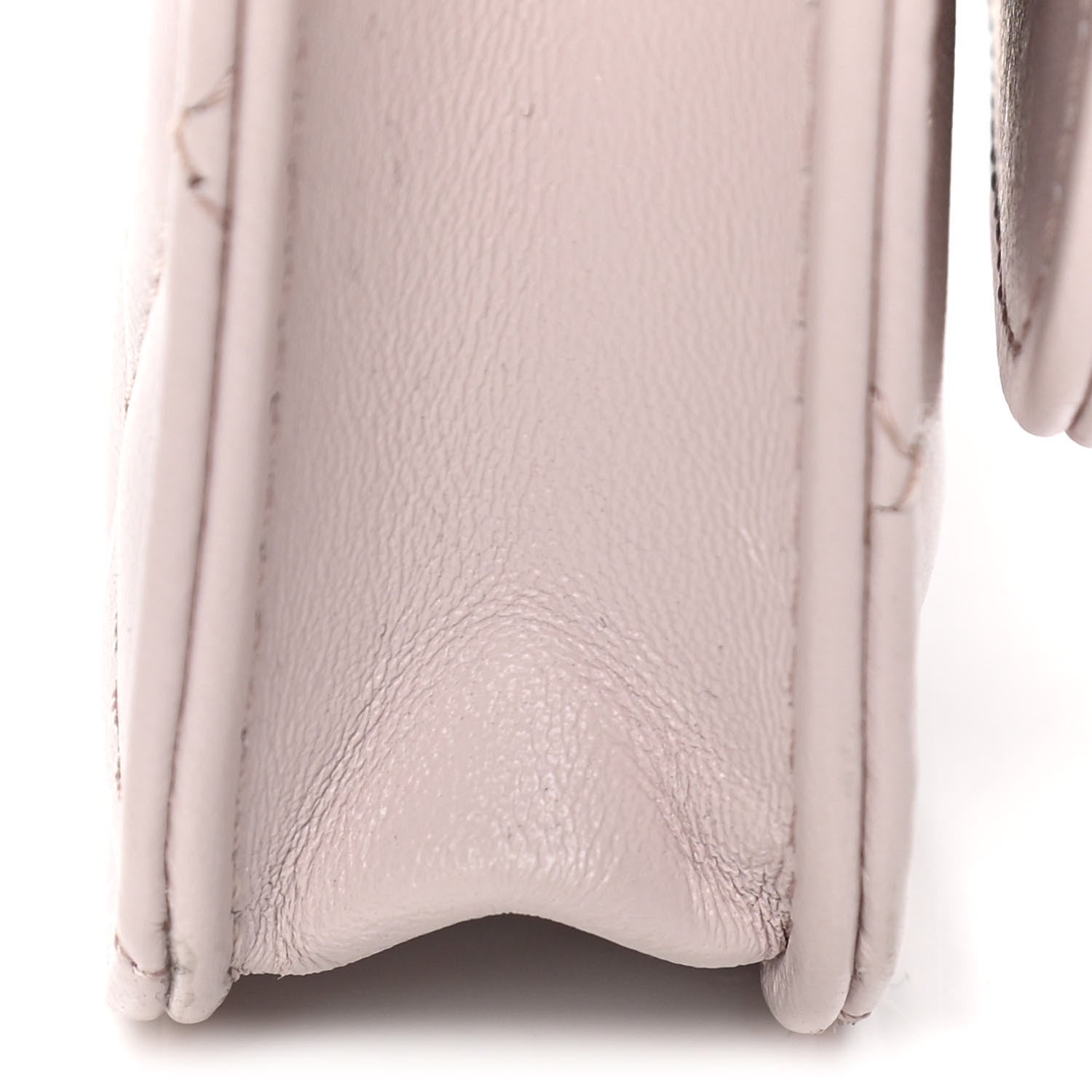 Chanel Lambskin Quilted Trendy CC Card Holder On Chain Light Pink 11 of 26