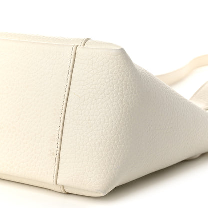 Christian Dior Calfskin Medium Signature Bucket Bag Latte 10 of 12